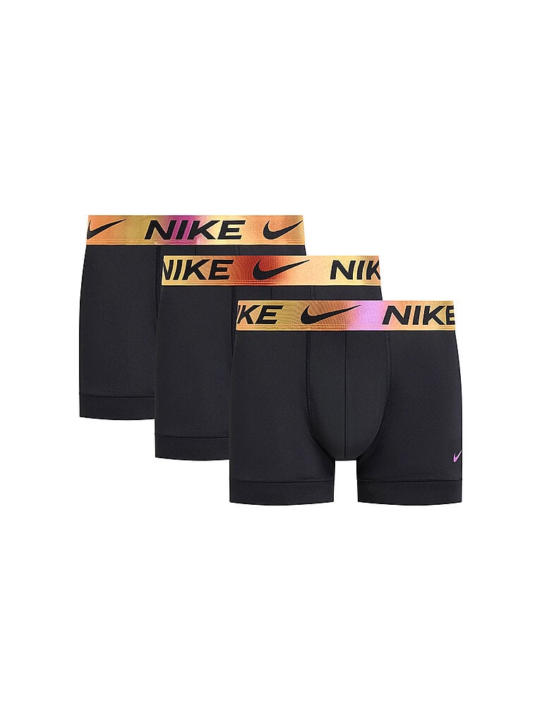 NIKE UNDERWEAR Herren Unterhosen Trunk 3er Pkg. schwarz | S